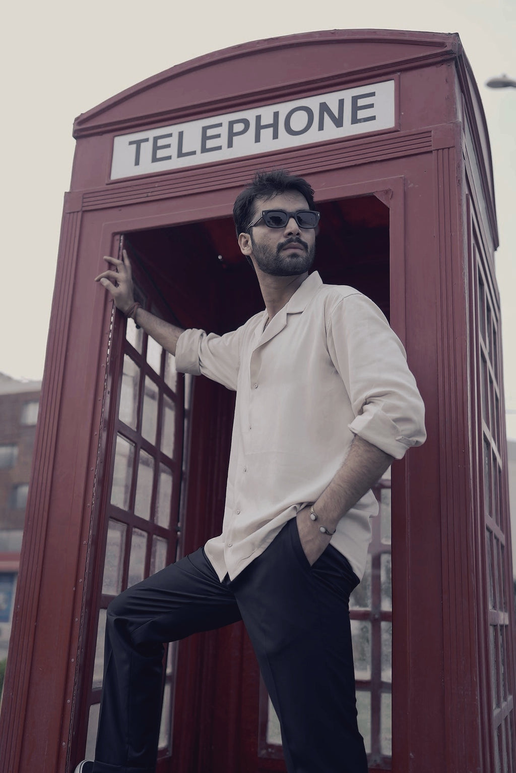 Sand cuban full sleeve shirt for men in pakistan